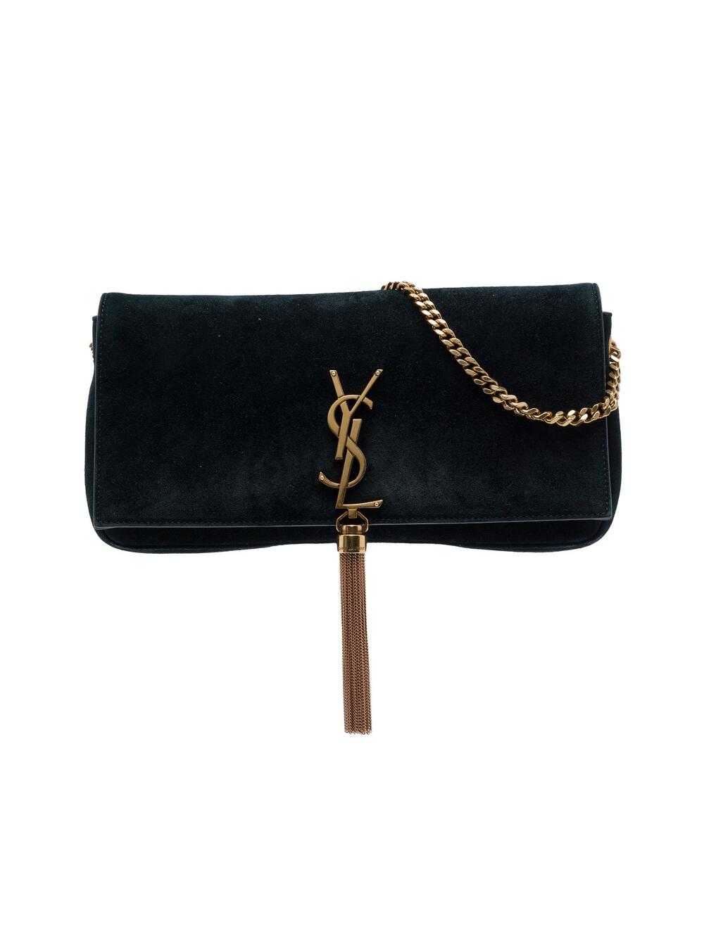 Saint Laurent Suede Kate 99 Tassel Bag #342546S10B